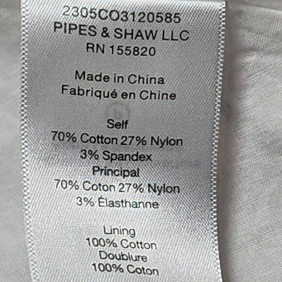 Veronica Beard Sleeveless Midi Dress White/Golden Sand Women's Size 6 - Picture 9 of 13